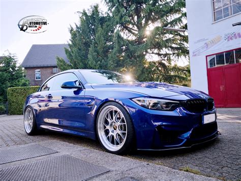 Bmw M F Blue Bbs Lm R Wheel Front