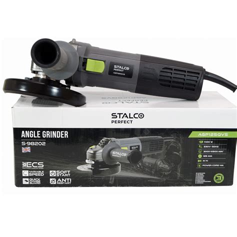 Stalco Perfect Kutna Brusilica 125mm 1400w AG125QVS 98202 Hobi Centar