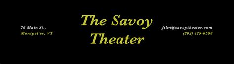 Movie Theater | Savoy Theater | United States