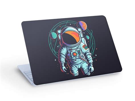 ASTRONAUT in Space LAPTOP SKIN Decal Sticker, Astronaut Laptop Skin ...