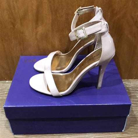 Madden Girl Nude Patent Heels Gem