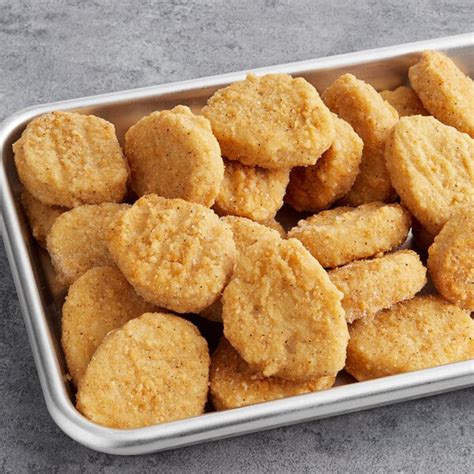 Rebellyous Vegan Plant Based Chicken Nuggets 5 Lb 2 Case