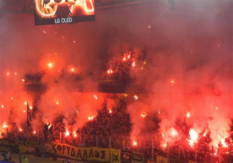 Impressionen Vom Derby In Athen Faszination Fankurve