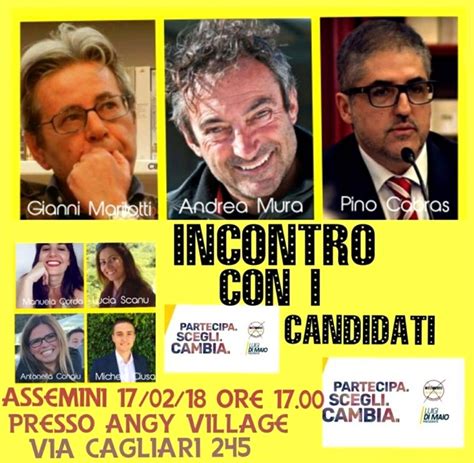 Assemini Il Movimento 5 Stelle Presenta I Candidati Alle Prossime