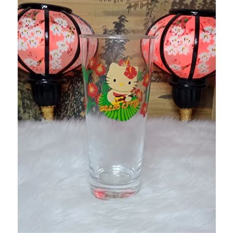 2002 Sanrio Hello Kitty Tall Glass Collectible Japan Lazada Ph