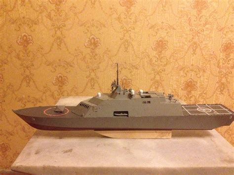 USS USS Fort Worth (LCS-3) ship 1:350 complete model