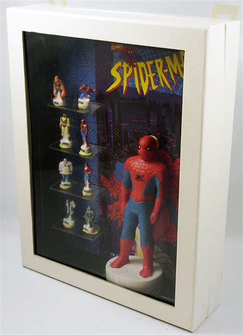 Spider Man S Rie Anim E Coffret De F Ves En Porcelaine