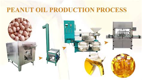 Automatic Peanut Groundnut Oil Production Line With High Extraction