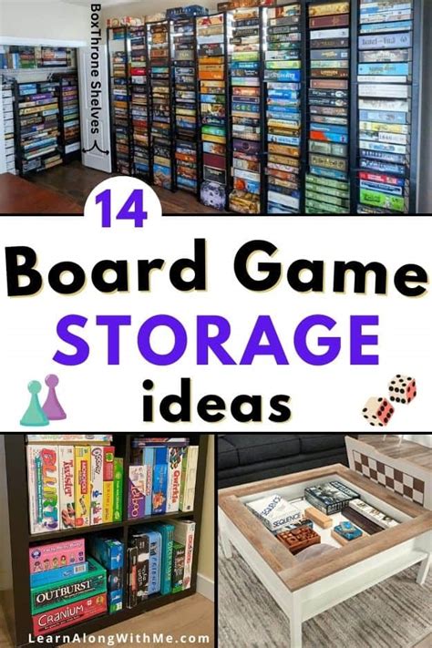 Beneficial Board Game Storage Ideas Learn Along With Me