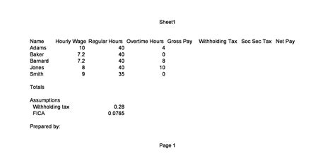 40+ Free Payroll Templates & Calculators ᐅ TemplateLab