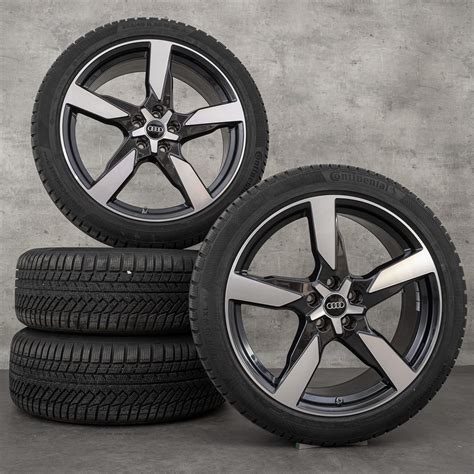 Audi 20 Inch Rims A6 S6 4K C8 Polygon Winter Tires Winter Wheels