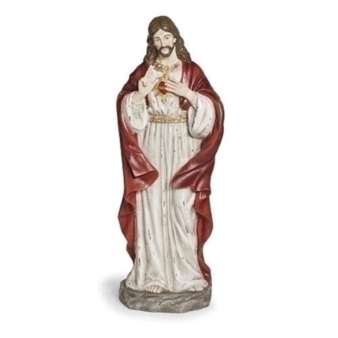 Sacred Heart of Jesus Statue Vintage Style – Beattitudes Religious Gifts