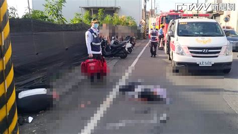 高雄驚悚車禍！女大生摔車遭大貨車輾斃 後方女騎士秒飛奔上前相助 鏡週刊 Mirror Media