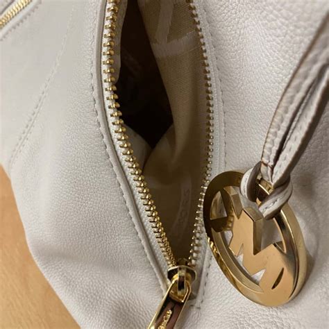 Womens Nude Michael Kors Leather Handbag S