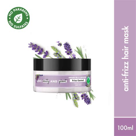 love beauty  planet argan oil lavender hair mask  ml