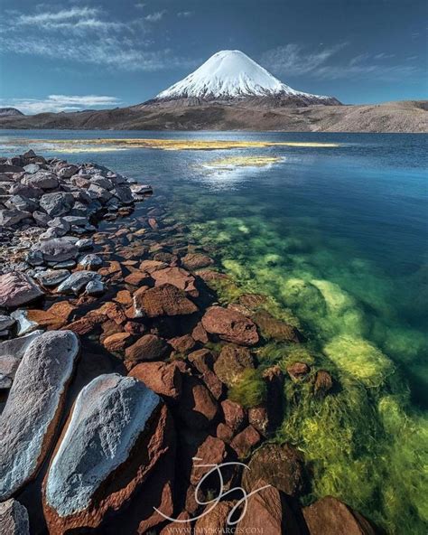 This Is One Of The Highest Lakes On Earth Surrounded By Some Majestic