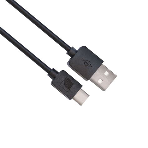 Cable Usb A Tipo C Redondo De 1m Negro Rantec Electronics