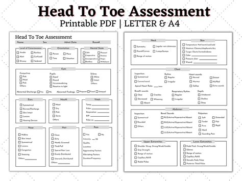 Pin By 𝓐🧸 On Nursing School Head To Toe Nursing Notes Charting For