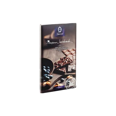 Tablette De Chocolat Laurence Dark Chocolate With Almonds And