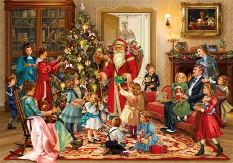 Solve Wentworth Wooden Puzzles-Victorian Christmas jigsaw puzzle online ...