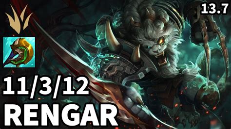 Rengar Jungle Vs Hecarim Kr Master Patch Youtube