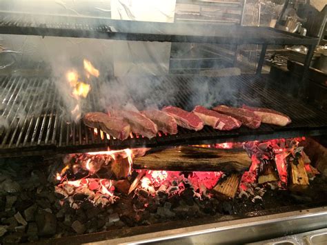 We Wood Grill All Of Our Steaks Landanagrill Burlington Kitchen