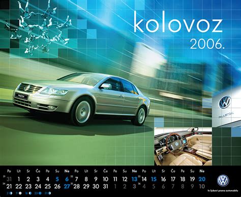 Volkswagen Calendar on Behance