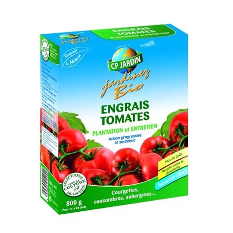 ENGRAIS TOMATES BTE 800 G BOX DE 64