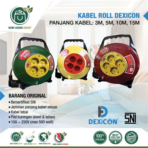 Jual Kabel Roll Dexicon Meter Full Sni M M M Kabel