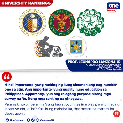 ONE News PH On Twitter Hindi Importante Yung Ranking Ng Kung