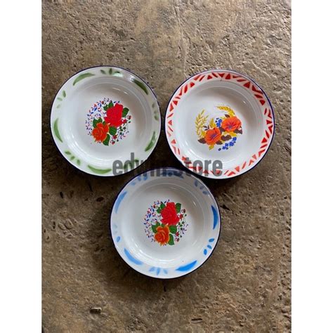 Jual Piring Seng Cm Piring Enamel Piring Jadul Piring Seng