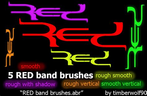 5 RED band logo brushes by timberwolf90 on DeviantArt