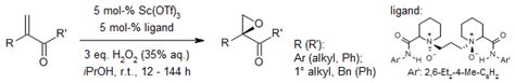 Epoxide synthesis by epoxidation