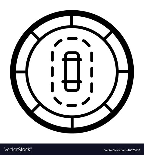 Cricket stadium Royalty Free Vector Image - VectorStock