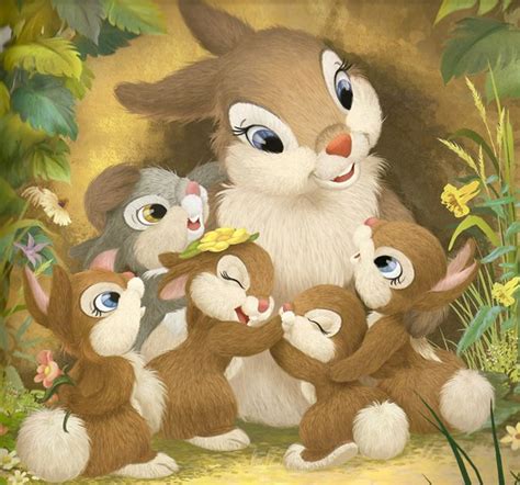 Очаровательные картинки с кроликами | Bunny art, Disney art, Disney ...