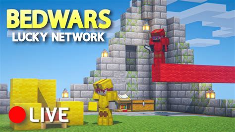 LIVE COBAIN MAP BARU BEDWARS DI MINECRAFT BEDWARS LUCKYNETWORK 2023