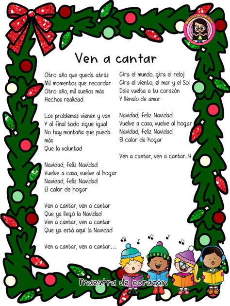 Villancicos NavideÑos Para NiÑos Imagenes Educativas