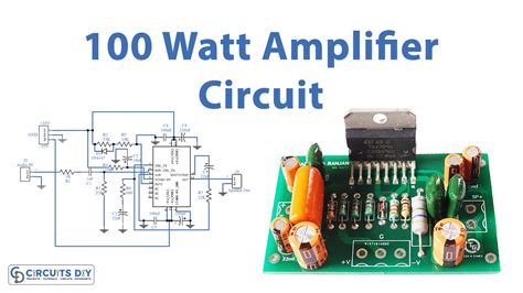 100 Watt Amplifier Circuit