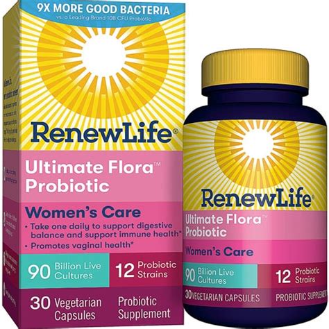 Renew Life Ultimate Flora™ Womens Care Probiotic 90 Billion 30