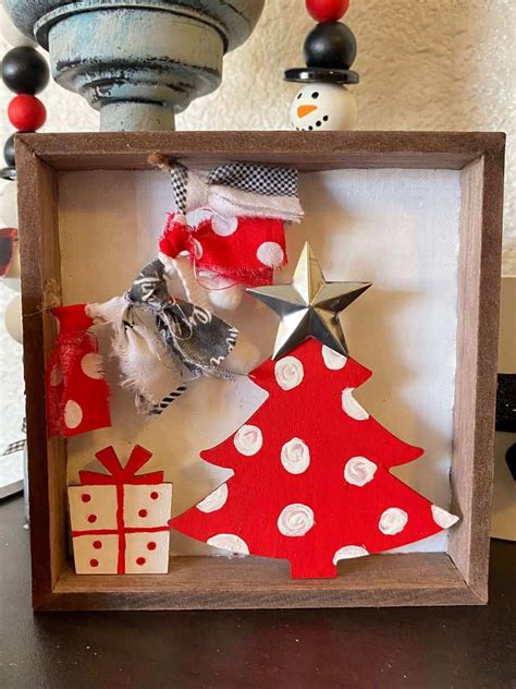 Whimsy Christmas Tree Shelf Sitter Manda Panda Projects