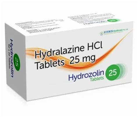 Hydralazine 25mg Tablet At Rs 960 Box Pharmaceutical Tablets In