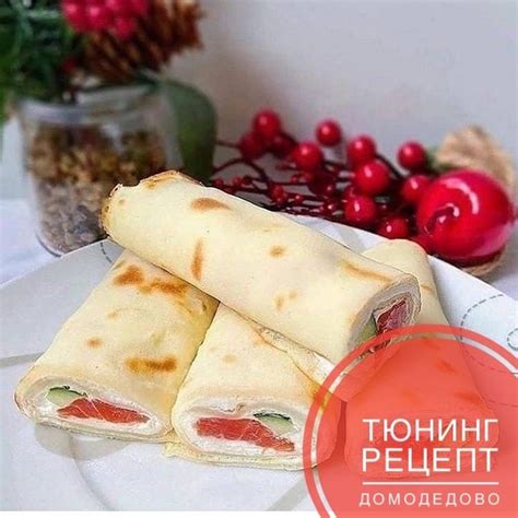 РИСОВЫЕ БЛИНЧИКИ С РЫБКОЙ Для блинов: 丹яйцо-1шт 丹молоко-100мл 丹мука цз ...