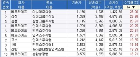 코스피 랠리에 주식형펀드 호조