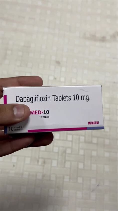 Dapagliflozin Tablets Mg Depamed At Rs Box Daparyl In