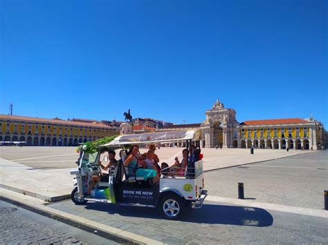 Lissabon Oude Stad Basis Priv Rondleiding Met Gids Per Tuk Tuk