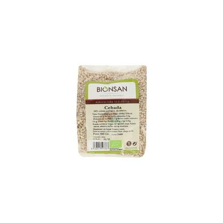 Cebada Ecológica 500 gr Bionsan