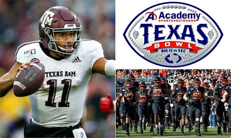 Texas A M Vs Oklahoma State Academy Sports Outdoors Texas Bowl