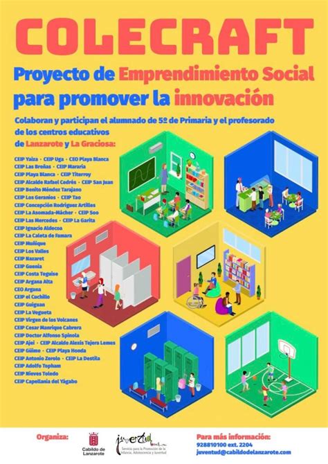 Cabildo De Lanzarote Presenta Programa De Emprendimiento Social Colecraft