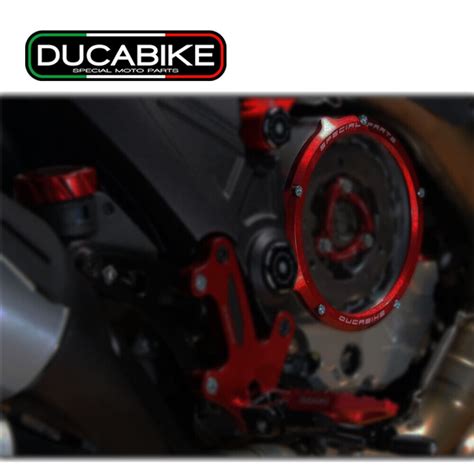 Carter Embrayage Huil Tran Argent Rouge Ducabike Ducati Supersport