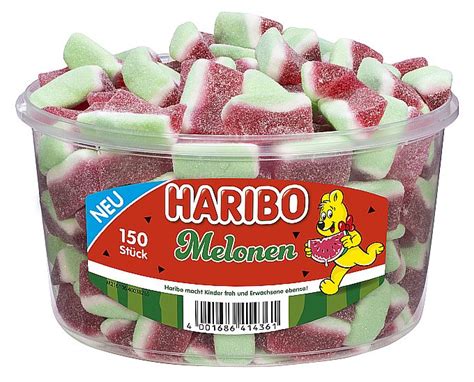 Haribo Melonen Softig Fruchtiges Fruchtgummi Mit Schaumzucker Haribo